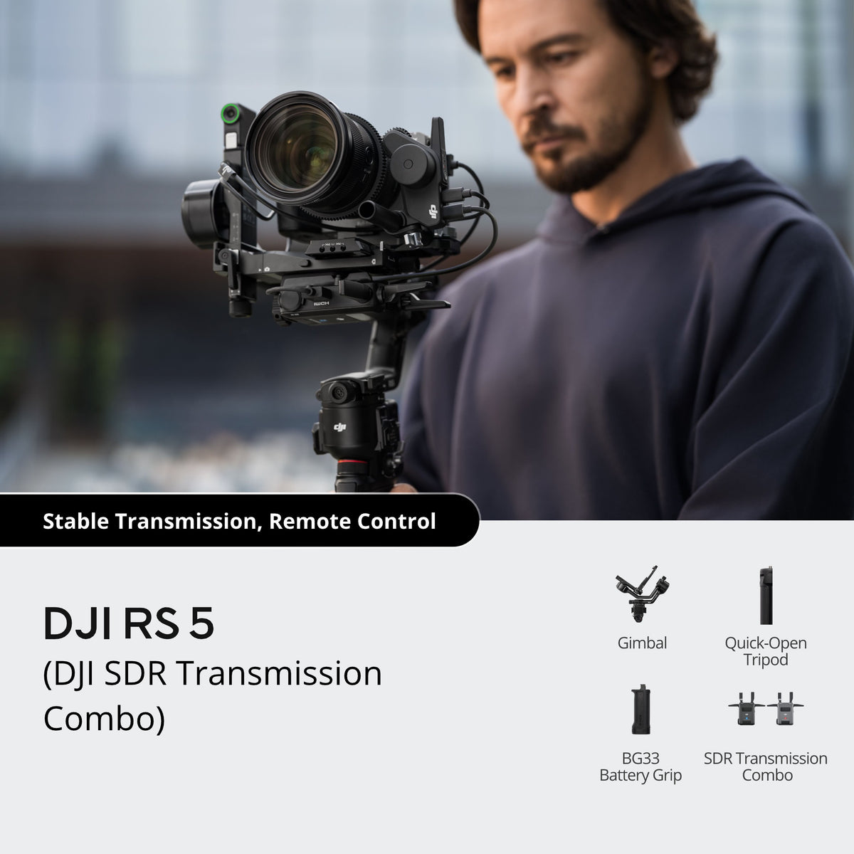 DJI RS 5 Combo (DJI SDR Transmission Combo)